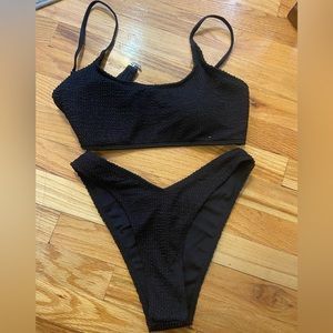 SHEIN size M black swimsuit